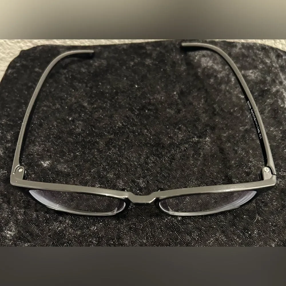 Lenzmart 6029 Black Frame Eyeglasses 50-18-146 NWT